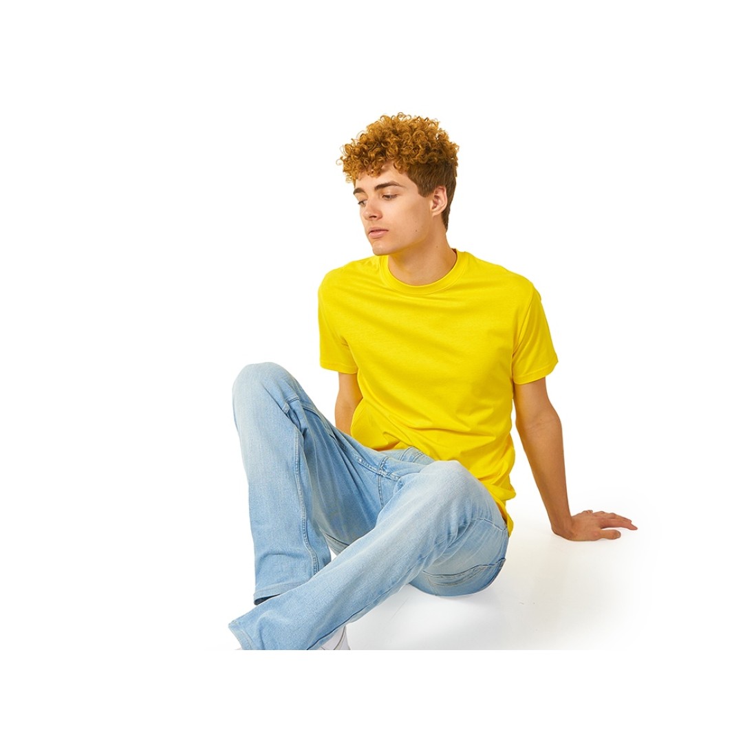 Футболка "Heavy Super Club" мужская, желтый