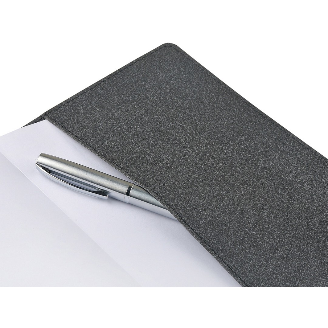 Ежедневник недатированный А5  "La Manche", серый графитовый