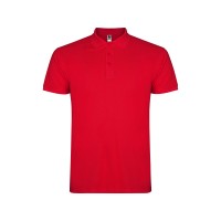 Рубашка поло "Star" мужская, красный