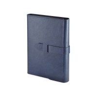 Ежедневник недатированный А5 "Senate" с магнитным клапаном, синий