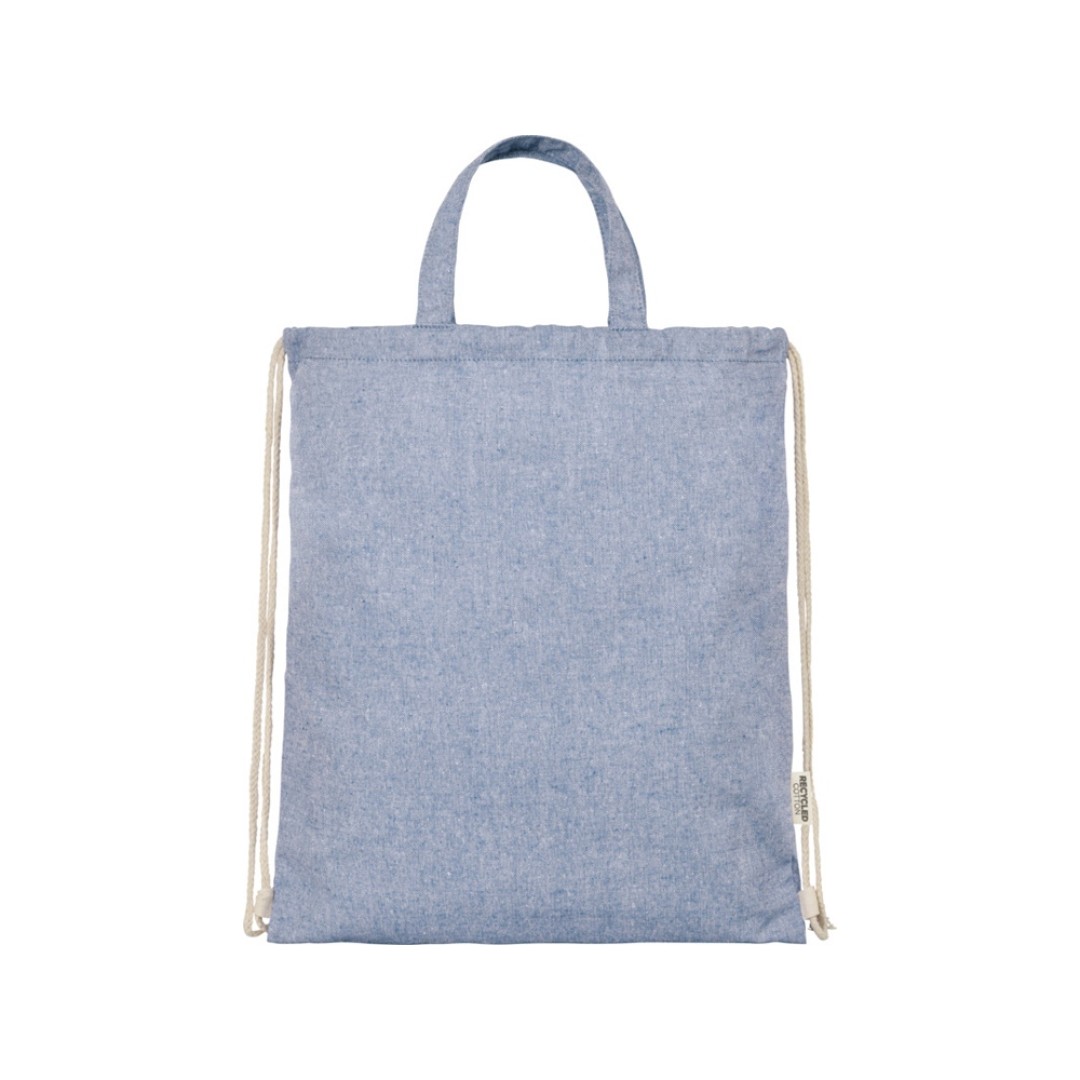 Pheebs 150 г/м2 Aware™ рюкзак со шнурком из переработанных материалов - Синий