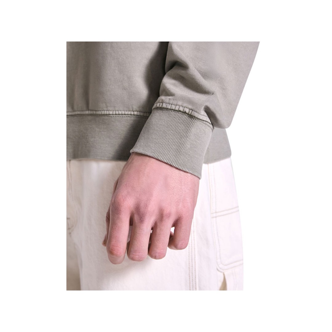 Свитшот «Jaya» унисекс, каменистый выстиранный