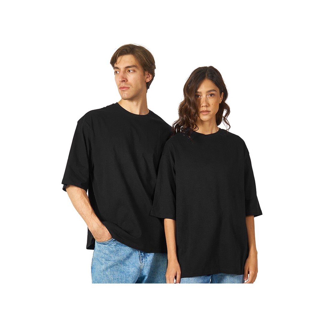 Футболка Berlin к/р оверсайз, 100% хлопок, 180гр, черный