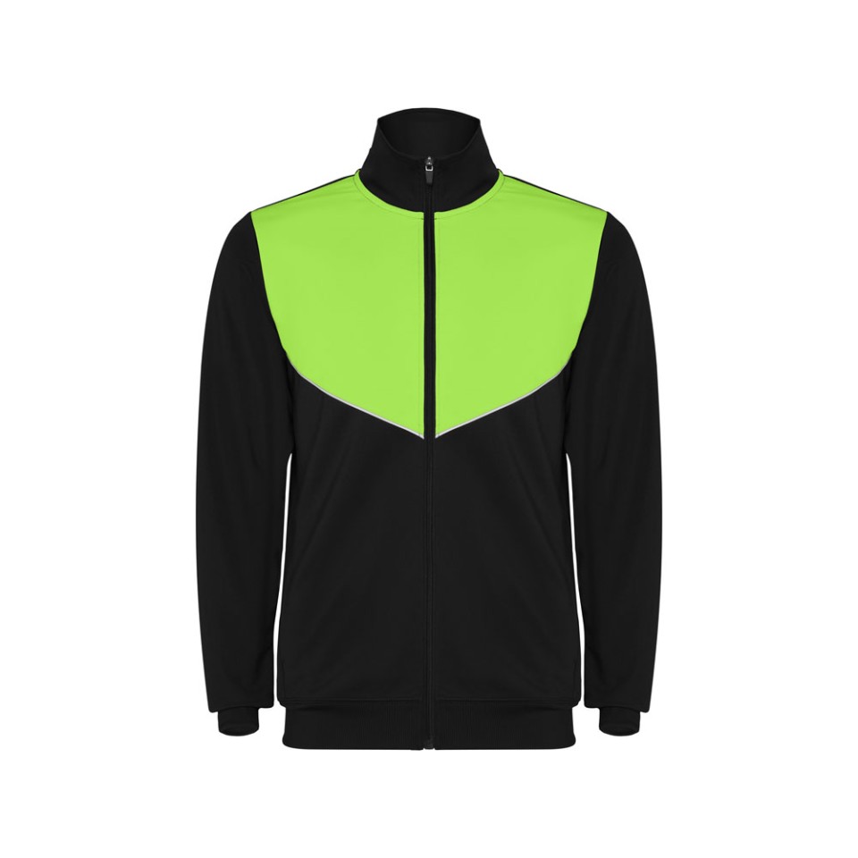 EVANS спортивный костюм, черный/лаймовый