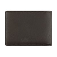 Портмоне BUGATTI Banda, с защитой данных RFID, коричневое, кожа/полиэстер, 12,5х2х9 см