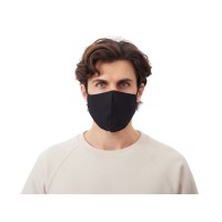 Хлопковая защитная маска для лица многоразовая анатомической формы без шва