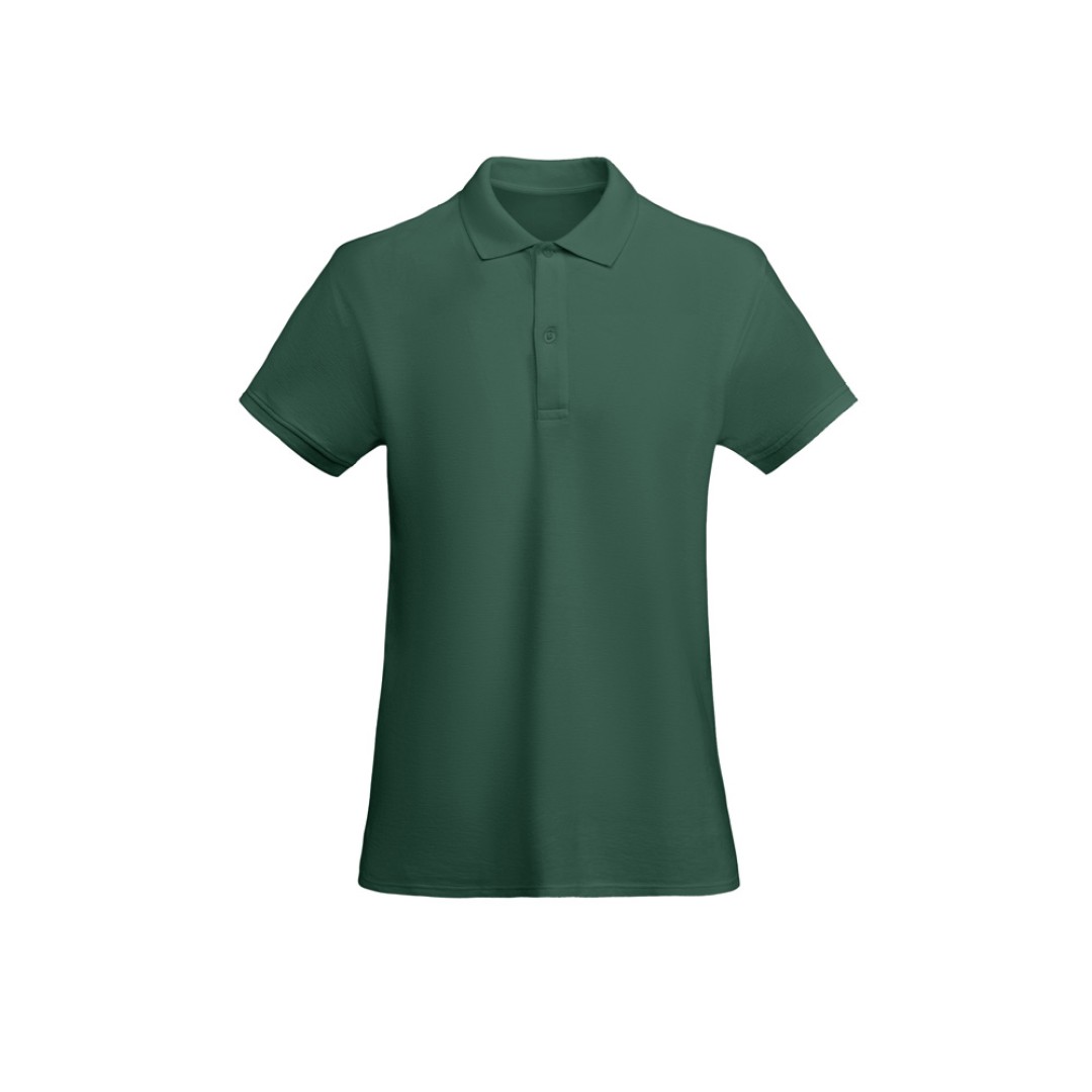 Рубашка поло "Prince" женская, бутылочный зеленый