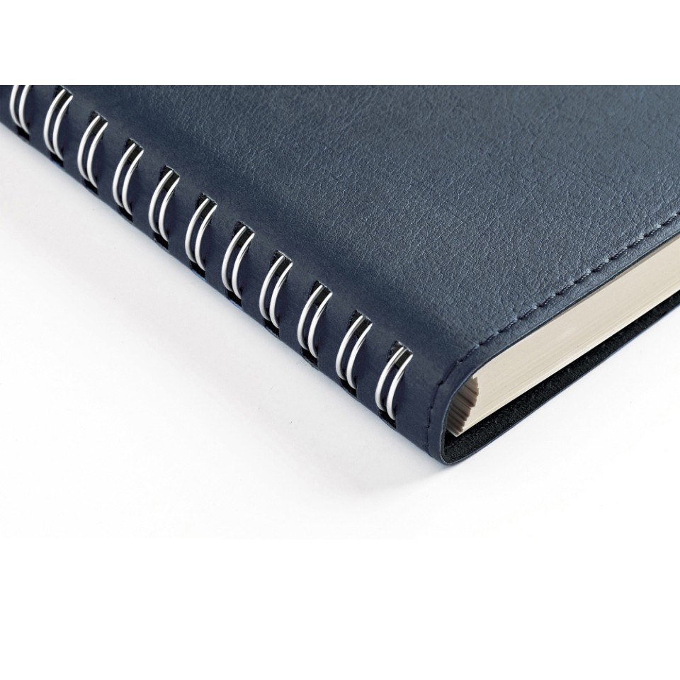 Ежедневник А5 недатированный «Milano», темно-синий