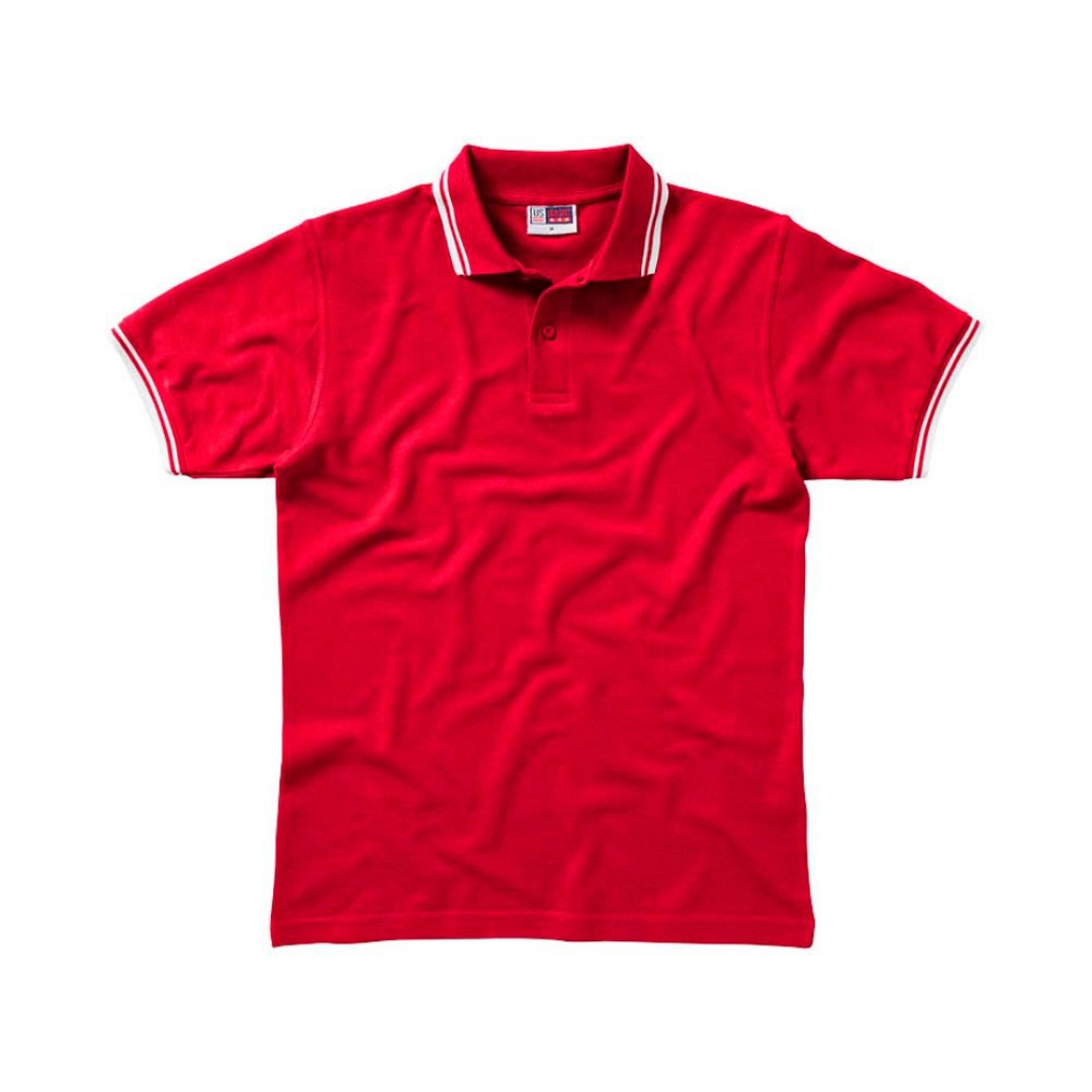 Рубашка поло "Erie" мужская, красный