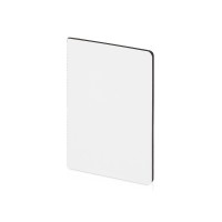 Бизнес-тетрадь А5 "Pragmatic Contrast", 40 листов в клетку, белый с черным срезом