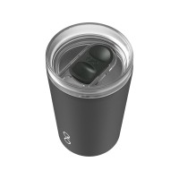 Ocean Bottle термостакан объемом 350 мл - Черный