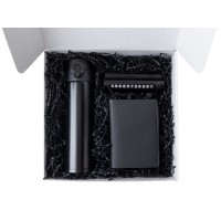 Подарочный набор «Premier» с термокружкой, парковочной визиткой и обложкой для документов