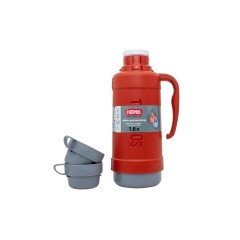 Термос со стеклянной колбой тм THERMOS PICNIC 40 Series Red 1,0L