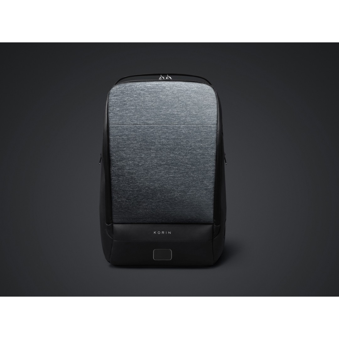 Антикражный рюкзак FlexPackPro для ноутбука 15.6", серый/черный