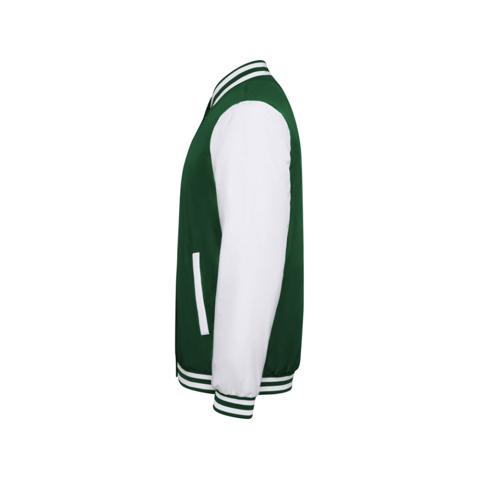 Бомбер утепленный «California» унисекс, бутылочный зеленый