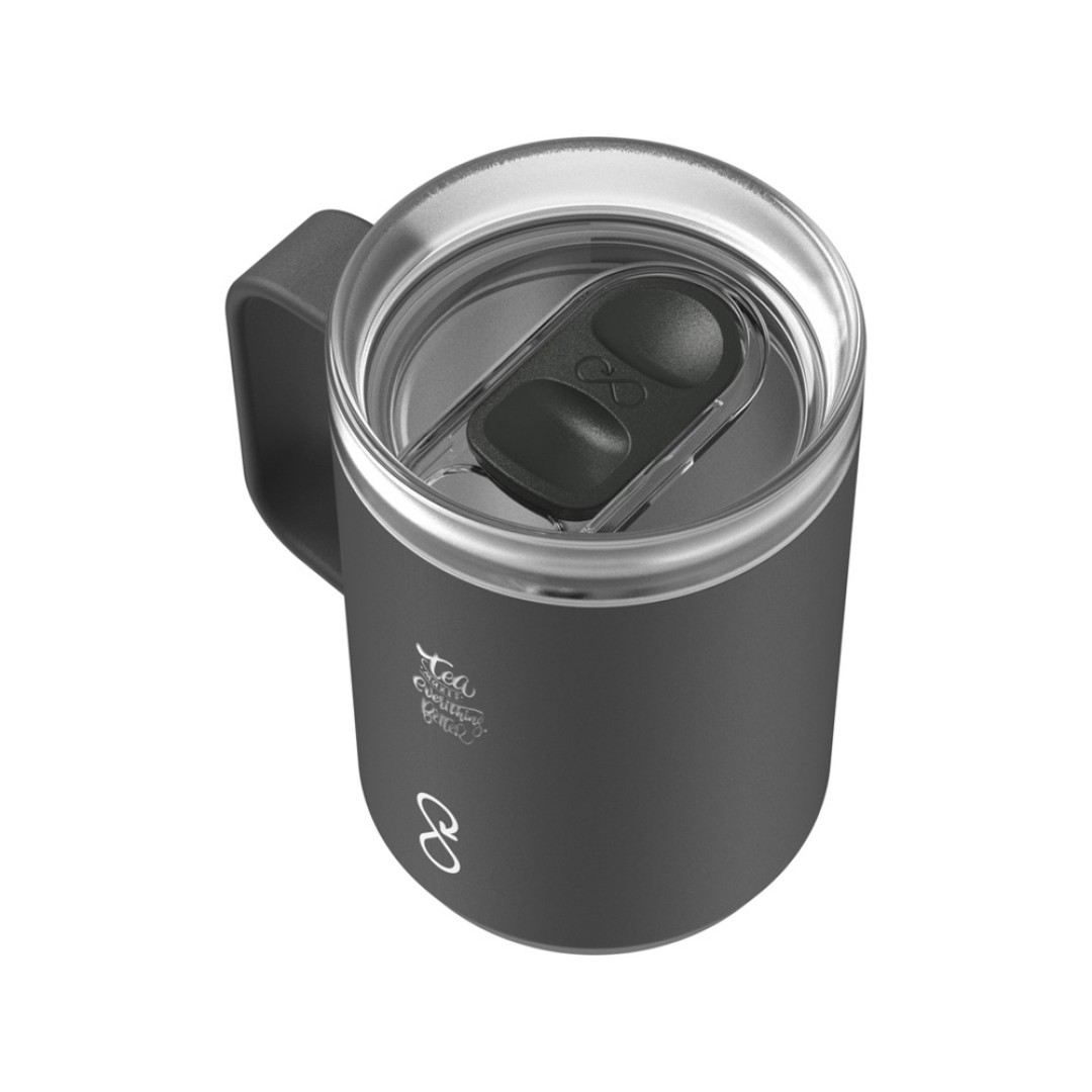 Ocean Bottle дорожная кружка-термос объемом 350 мл - Черный