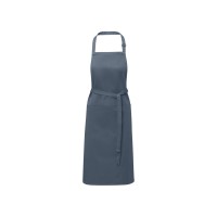 Фартук Andrea плотностью 240 г/м2 с регулируемой завязкой на шее - Hale Blue