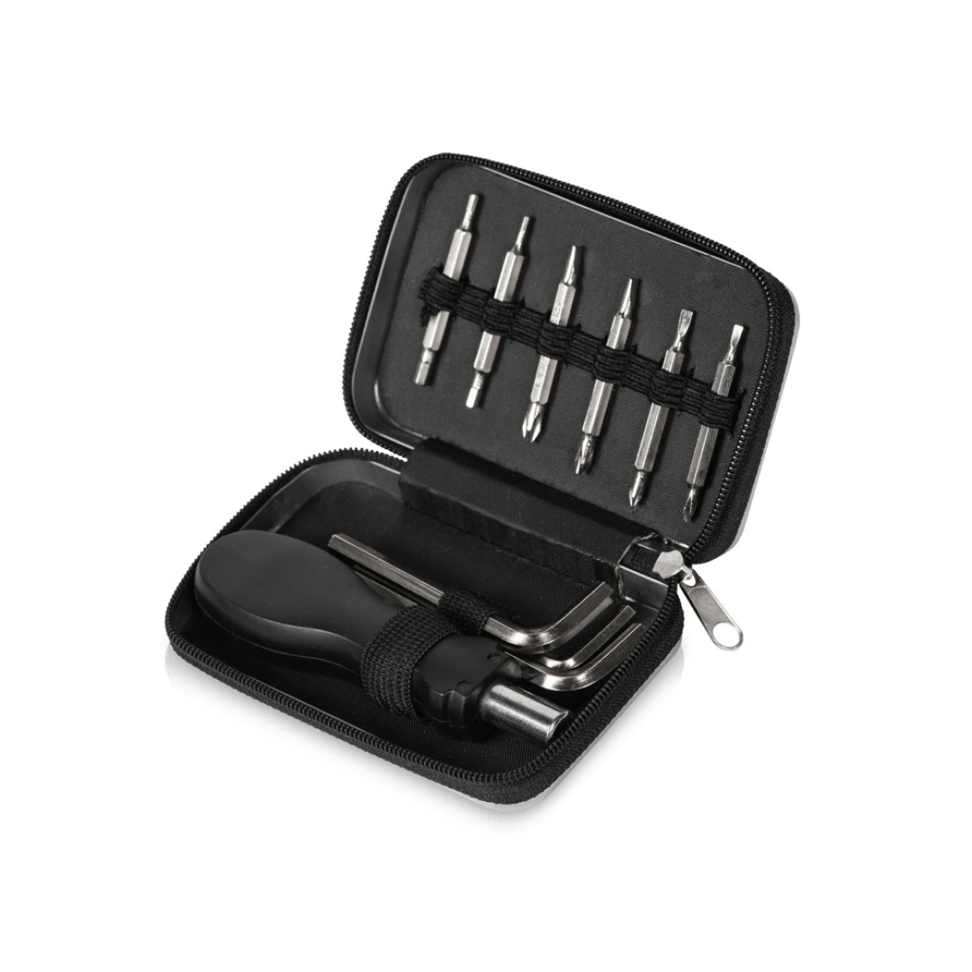 Набор отверток 10-в-1, серебристый (Р)