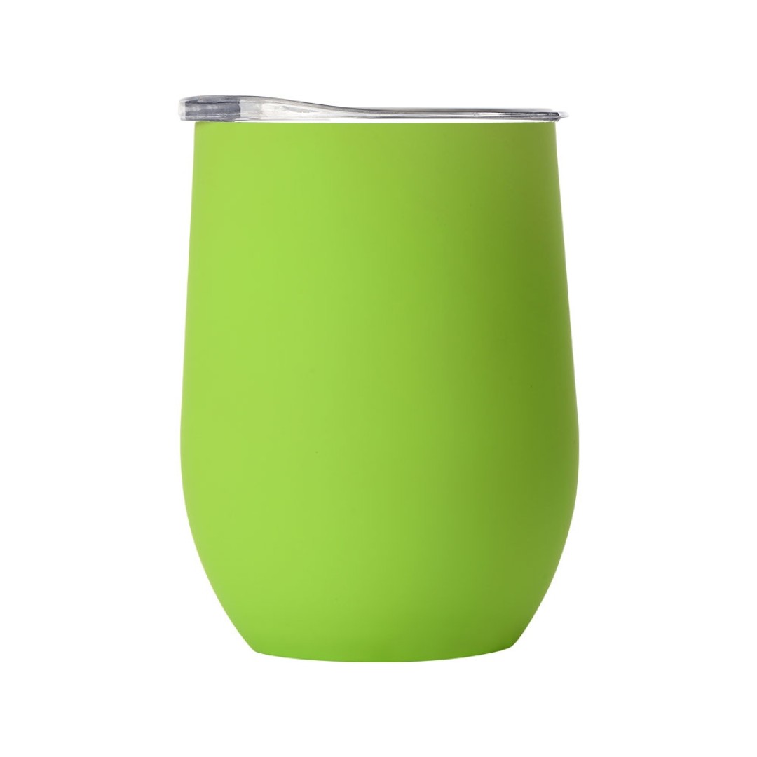 Термокружка Sense Gum, soft-touch, непротекаемая крышка, 370мл, зеленое яблоко