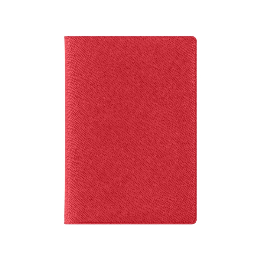 Классическая обложка для автодокументов "Favor", красная