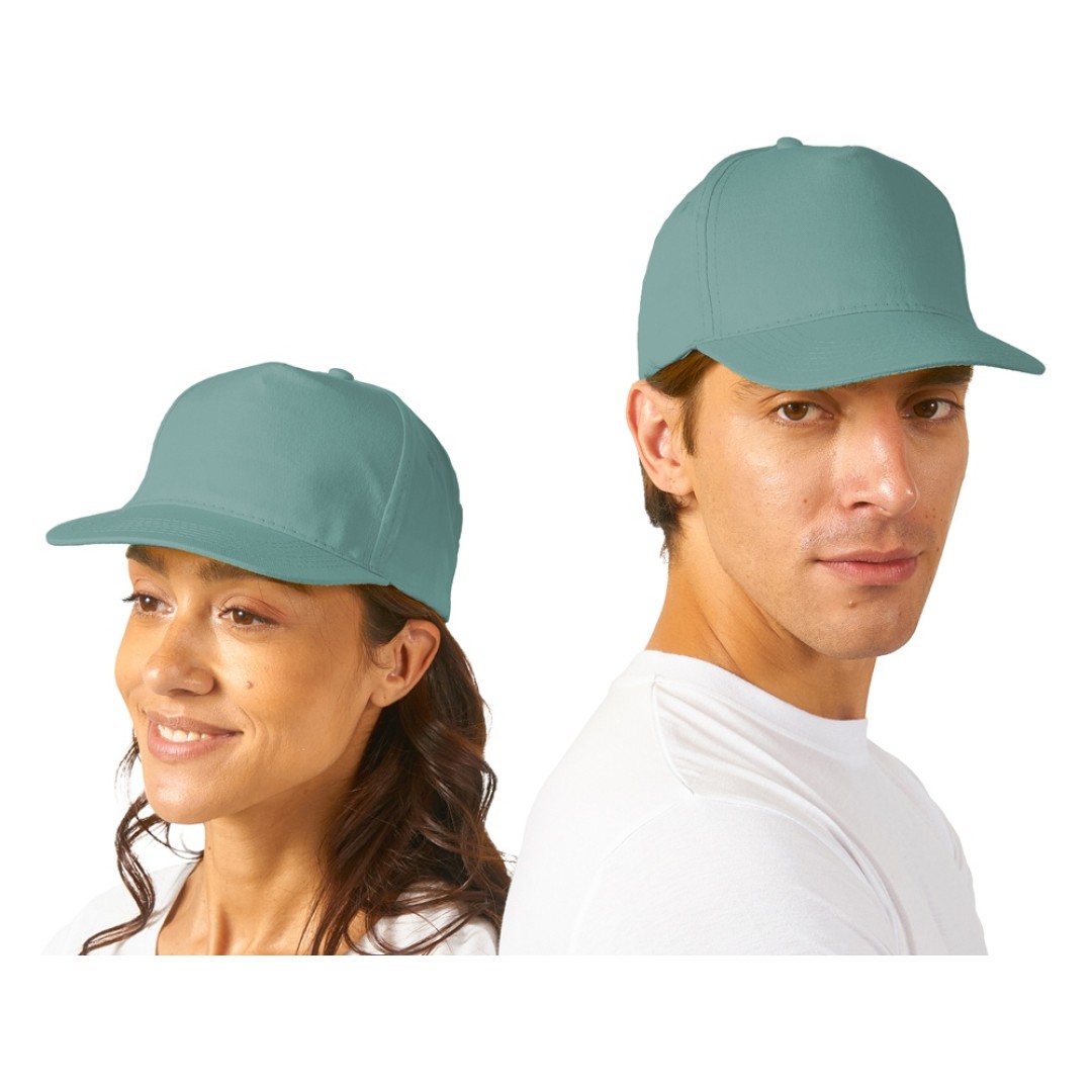 Бейсболка "Memphis" 5-ти панельная 165 гр, припылено-бирюзовый