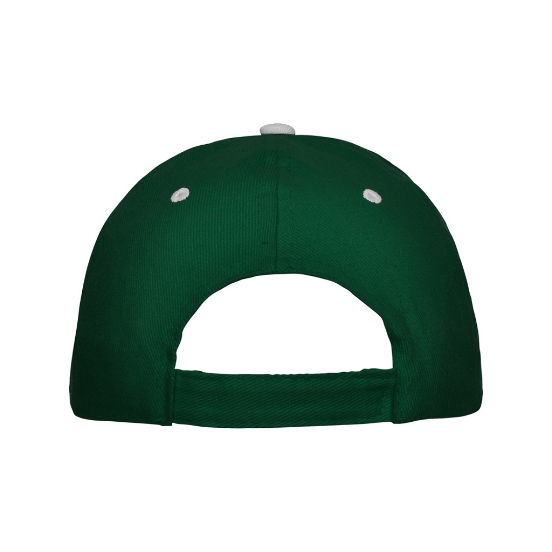 Бейсболка "Panel" унисекс, бутылочный зеленый