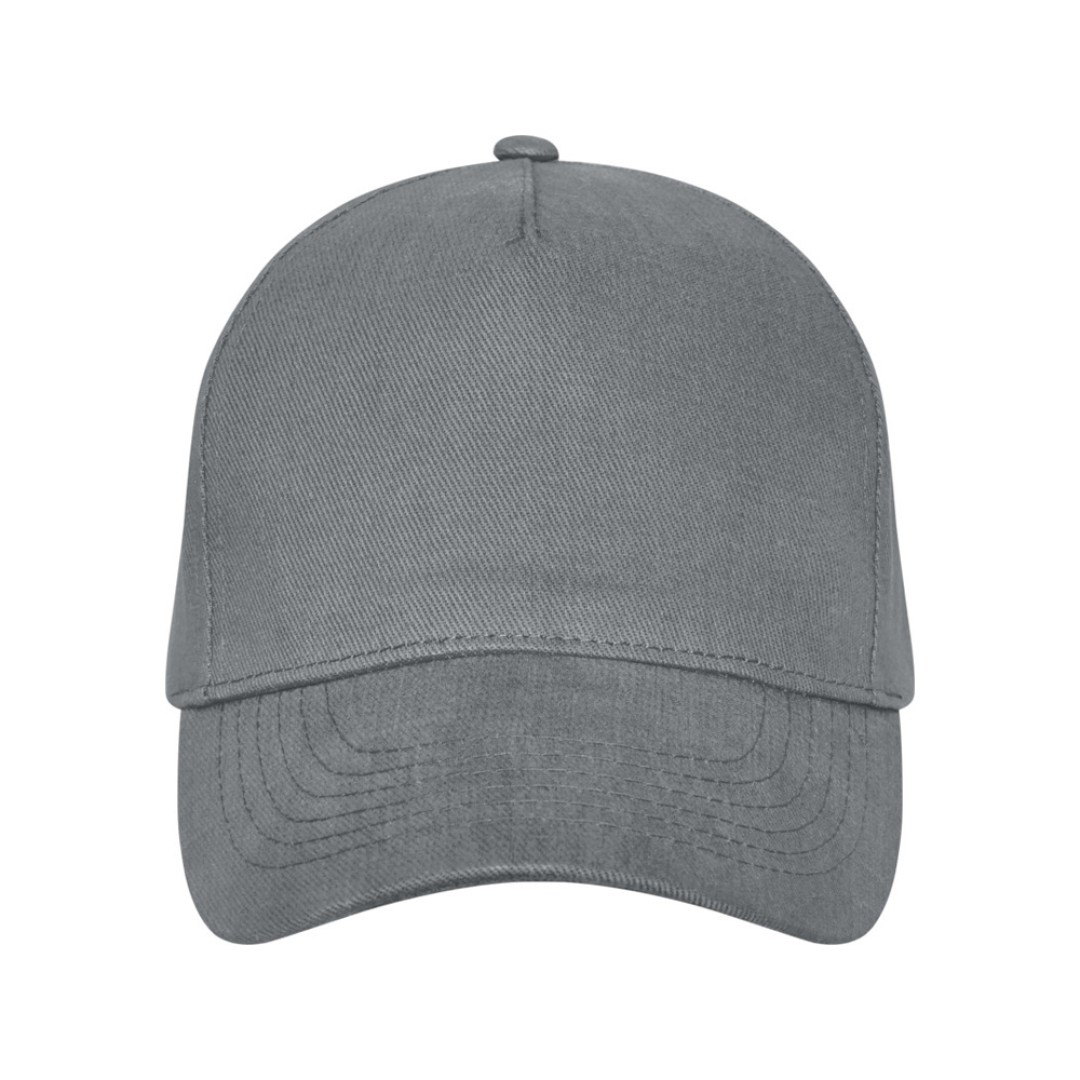 Кепка Doyle, 5 панелей, серый