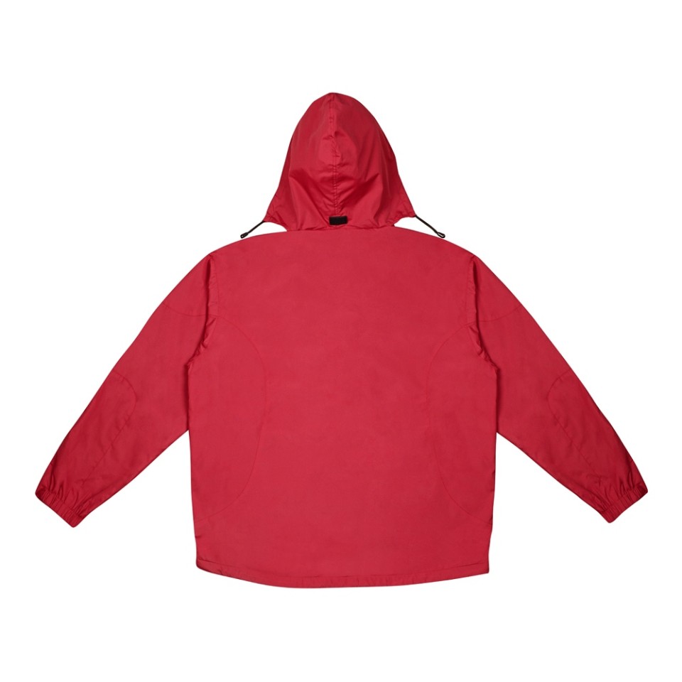 Куртка мужская с капюшоном "Wind", красный