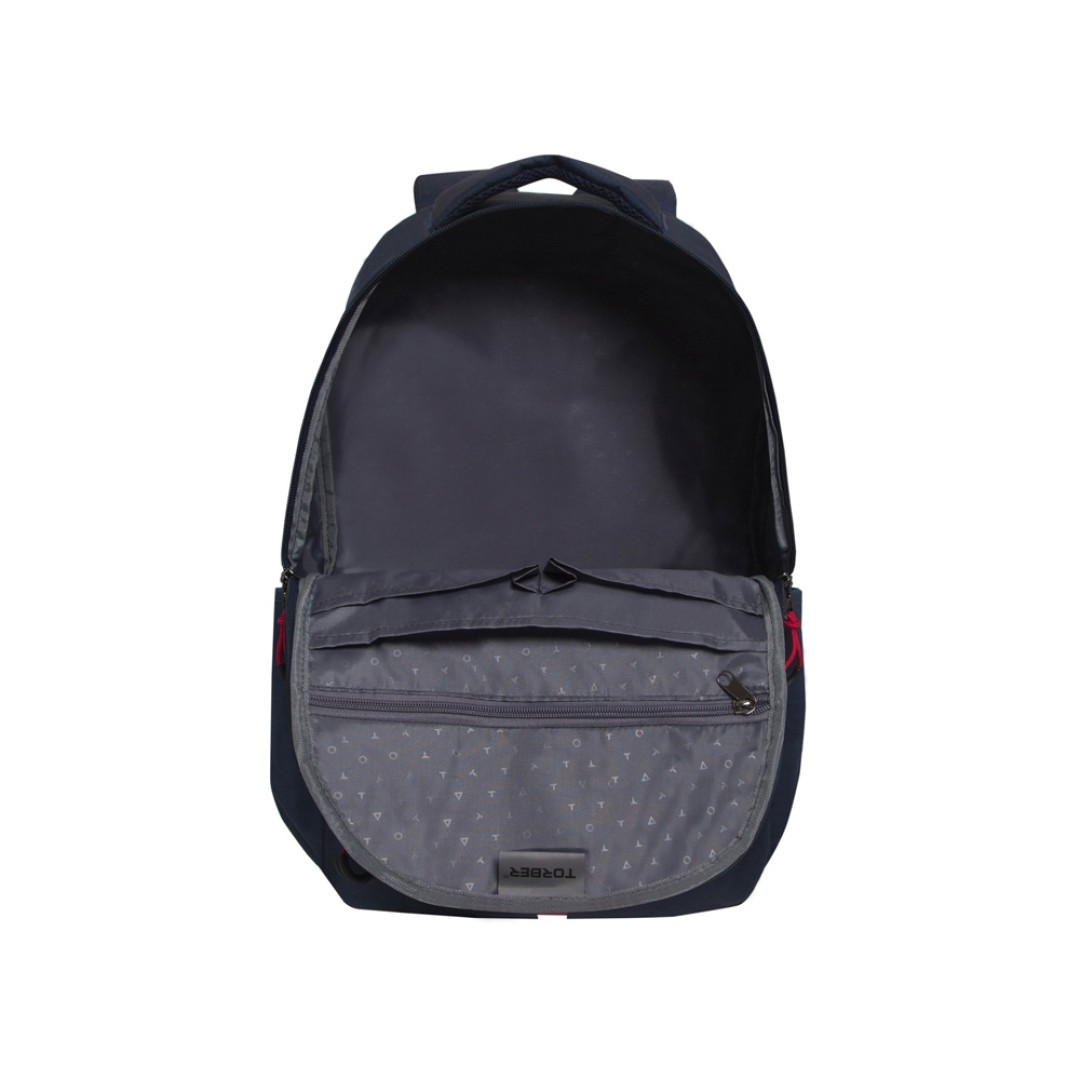 Рюкзак TORBER FORGRAD 2.0 с отделением для ноутбука 15,6", синий, полиэстер меланж, 46 х 31 x 17 см