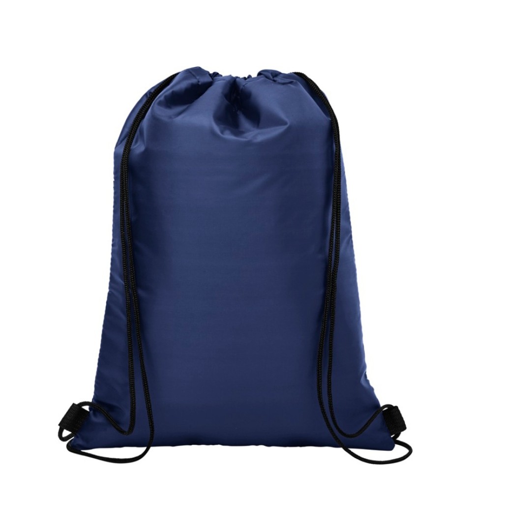 Сумка-холодильник Oriole на шнуровке на 12 банок, темно-синий