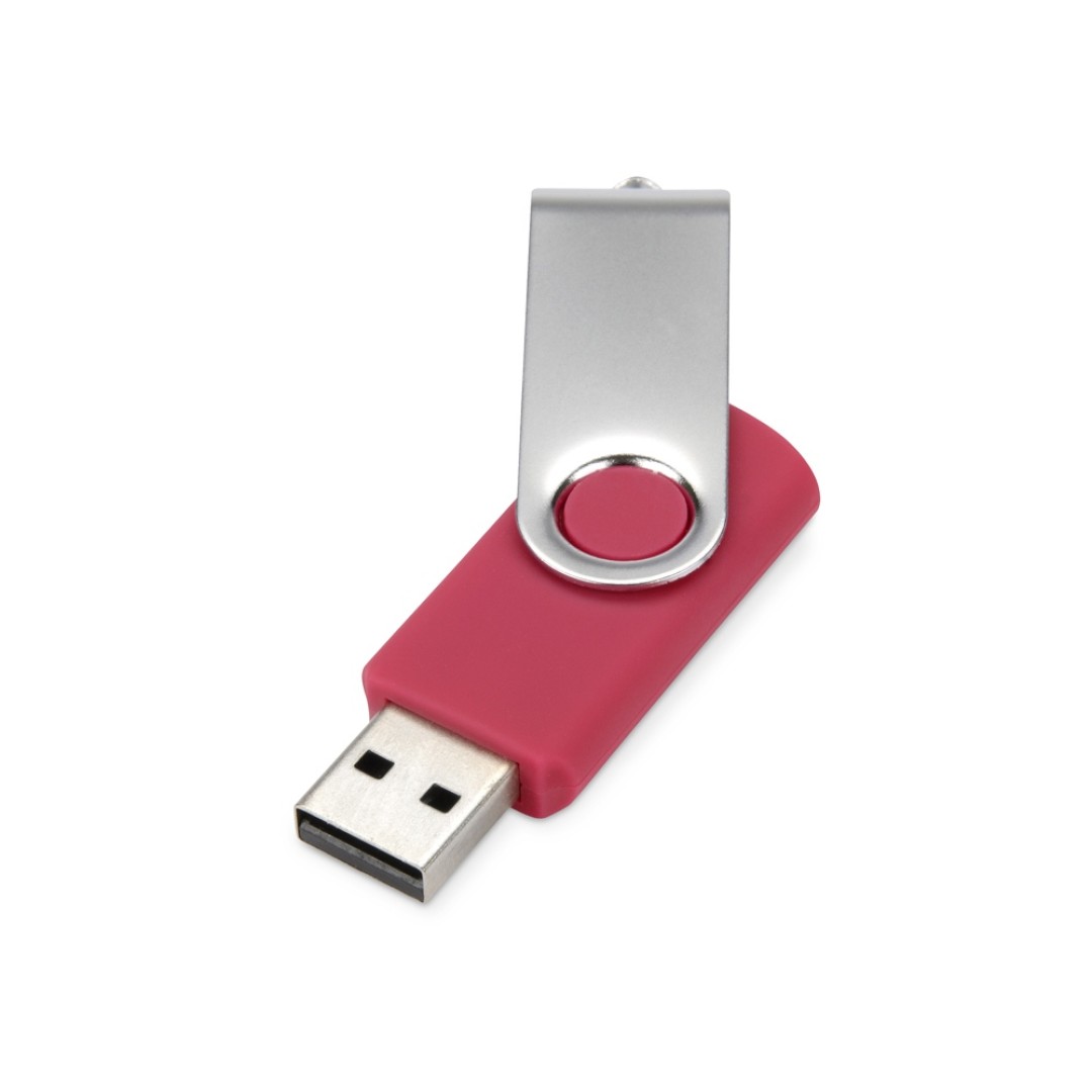 Флеш-карта USB 2.0 16 Gb «Квебек», розовый