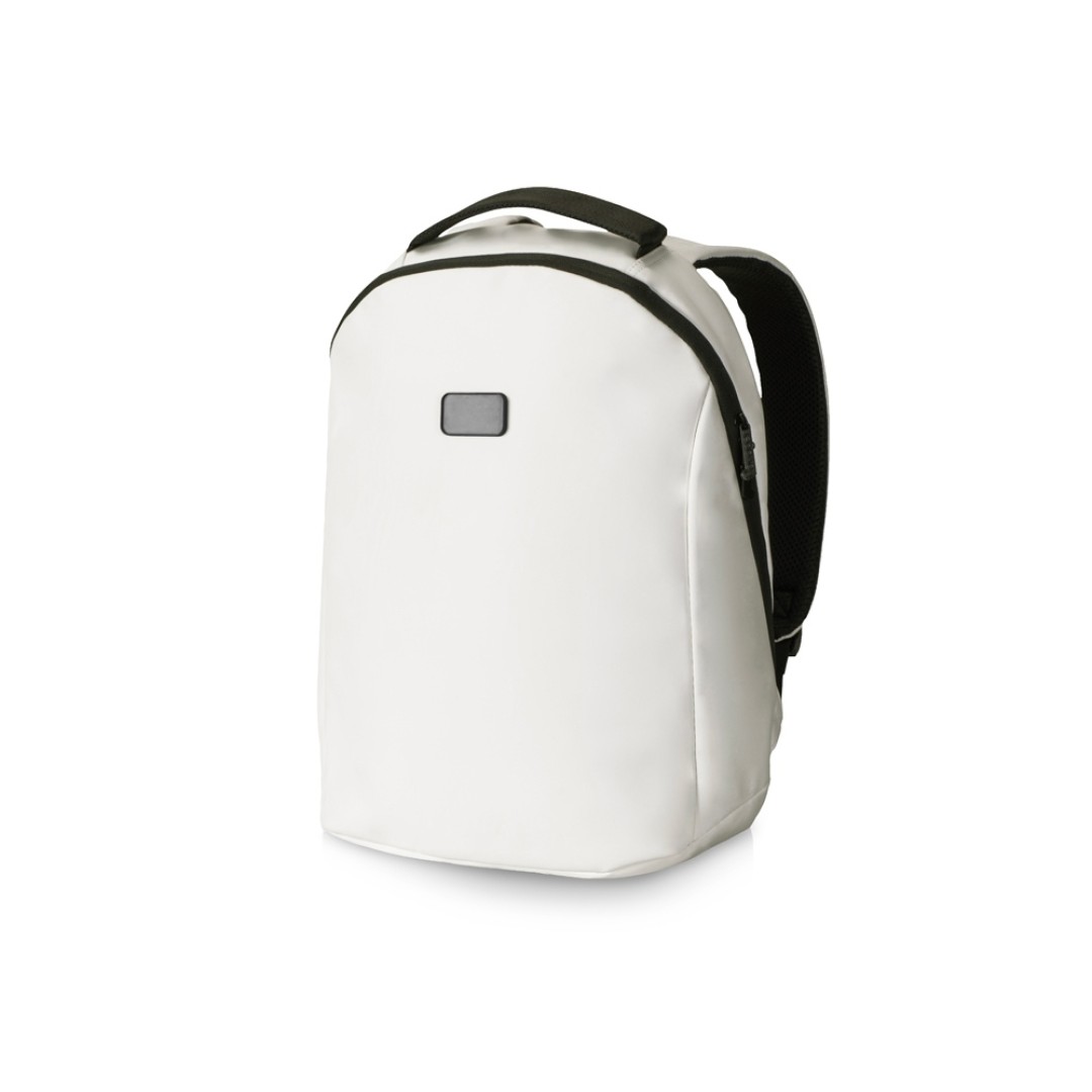 Рюкзак Sofit для ноутбука из экокожи, молочный (Р)