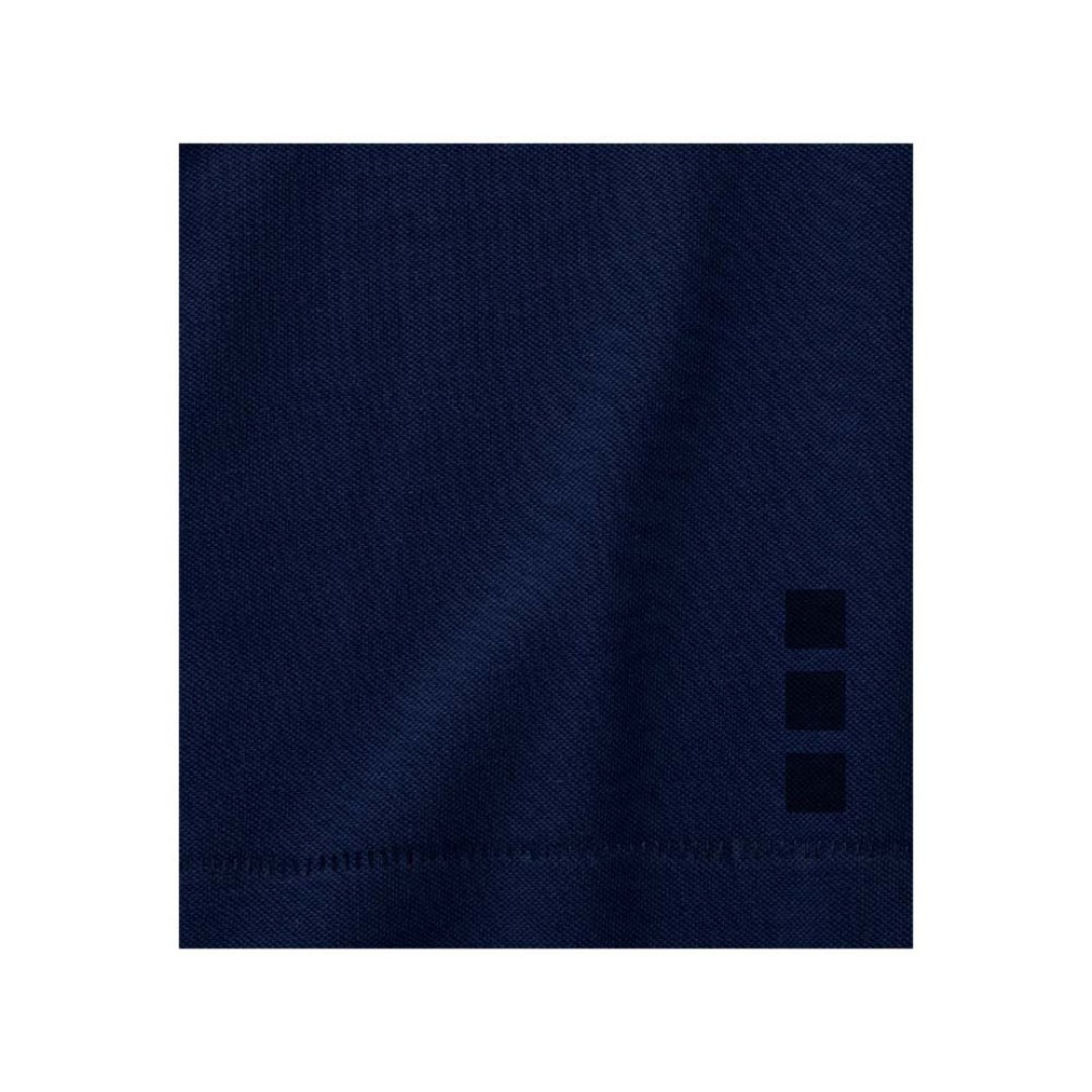 Calgary мужская футболка-поло с коротким рукавом, темно-синий