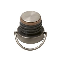 Бутылка для воды из титана "Titan", 750ml, темно-серый