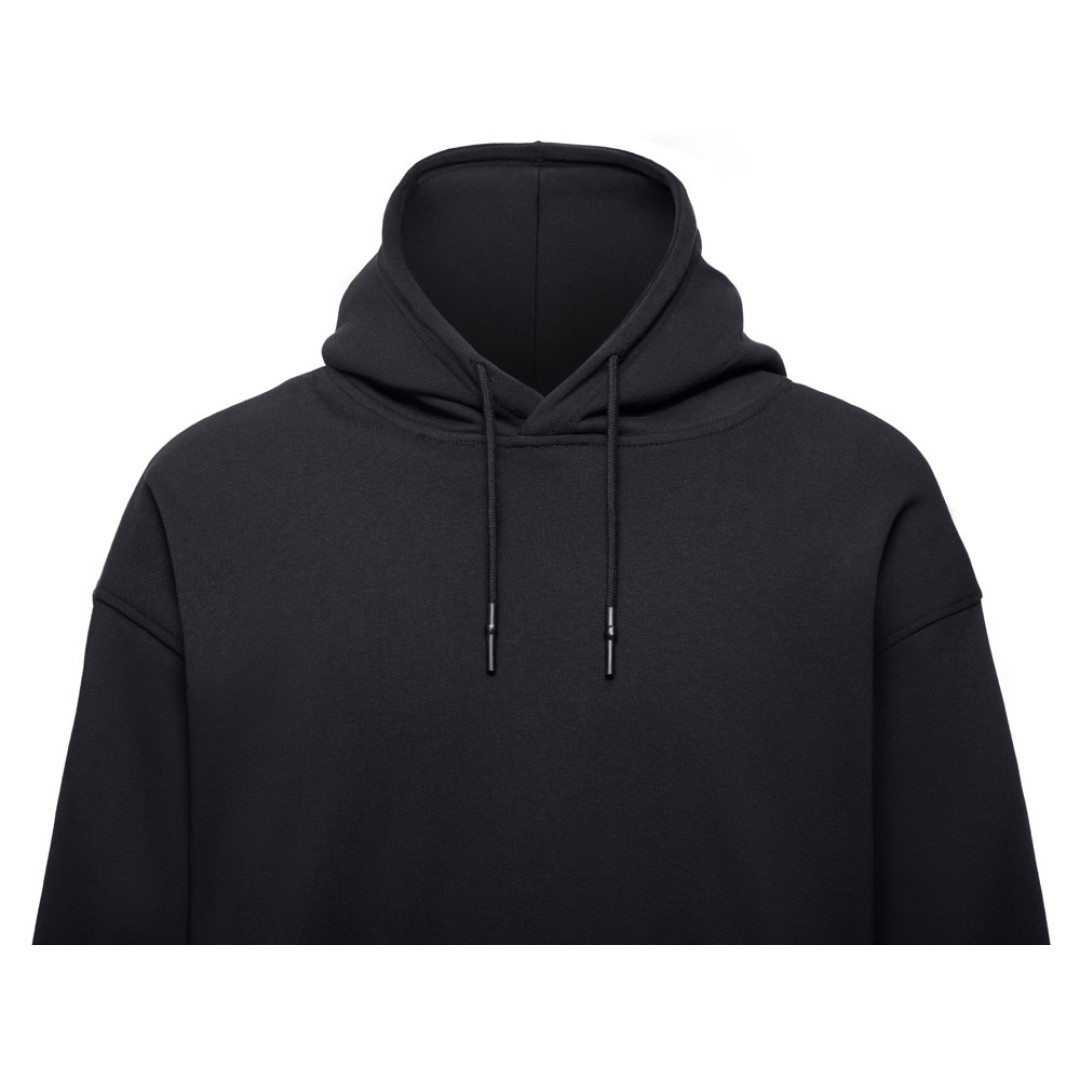 Худи оверсайз «Alpha.01» унисекс, черный