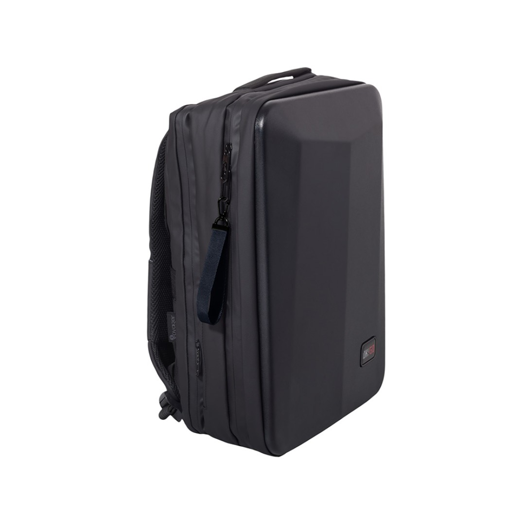 Ремувка с черным карабином "Summit", 2 см, темно-синий/черный