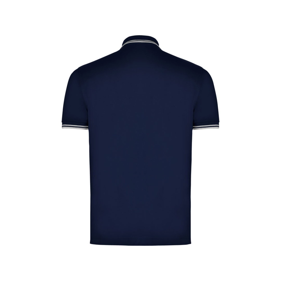 Рубашка поло "Montreal" мужская, нэйви/белый