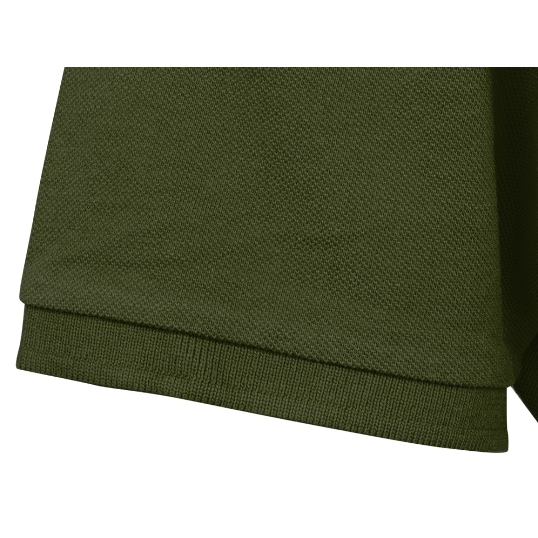 Calgary женская футболка-поло с коротким рукавом, армейский зеленый