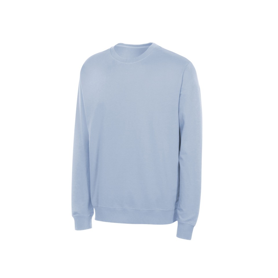 Свитшот «Warsaw» 220гр, унисекс, небесно-голубой