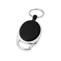 Ретрактор «Слип» с кольцом, черный