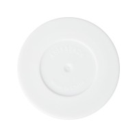 Термостакан Elwood из переработанной нержавеющей стали, 410 мл - Серебристый/Белый