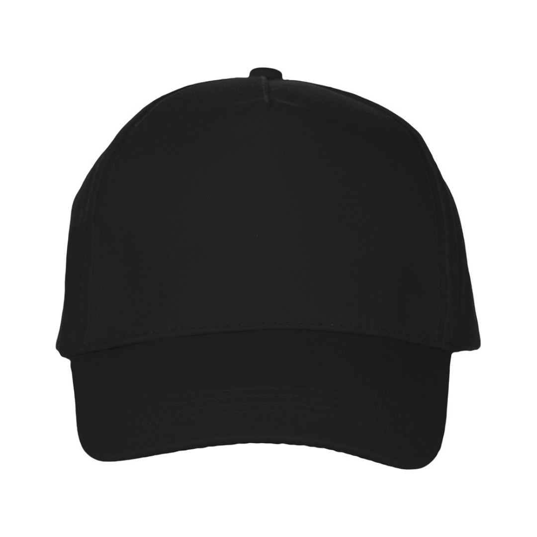 Бейсболка "Мемфис 230" 5-панельная, цвет черный