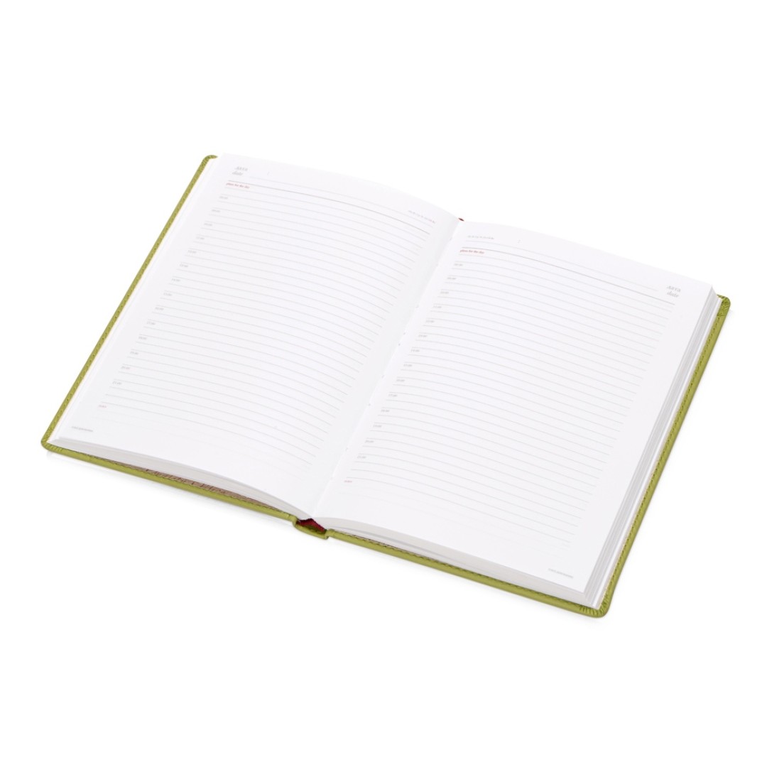 Ежедневник недатированный А5 «Velvet», оливковый