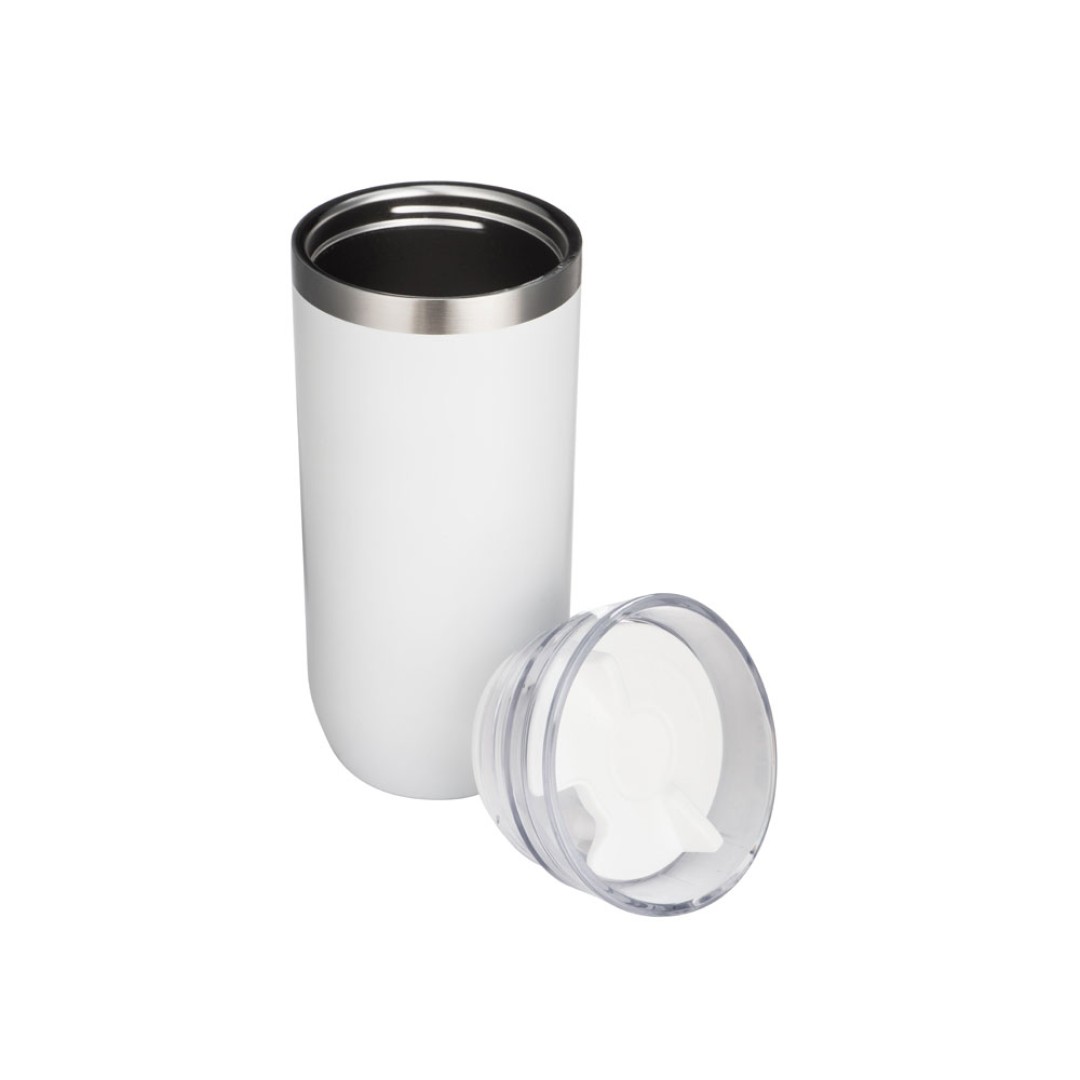 Вакуумный термостакан «Volcano», 450 мл, белый