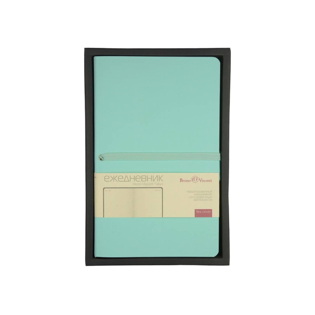 Ежедневник недатированный А5 «Tokyo», мятный (Р)