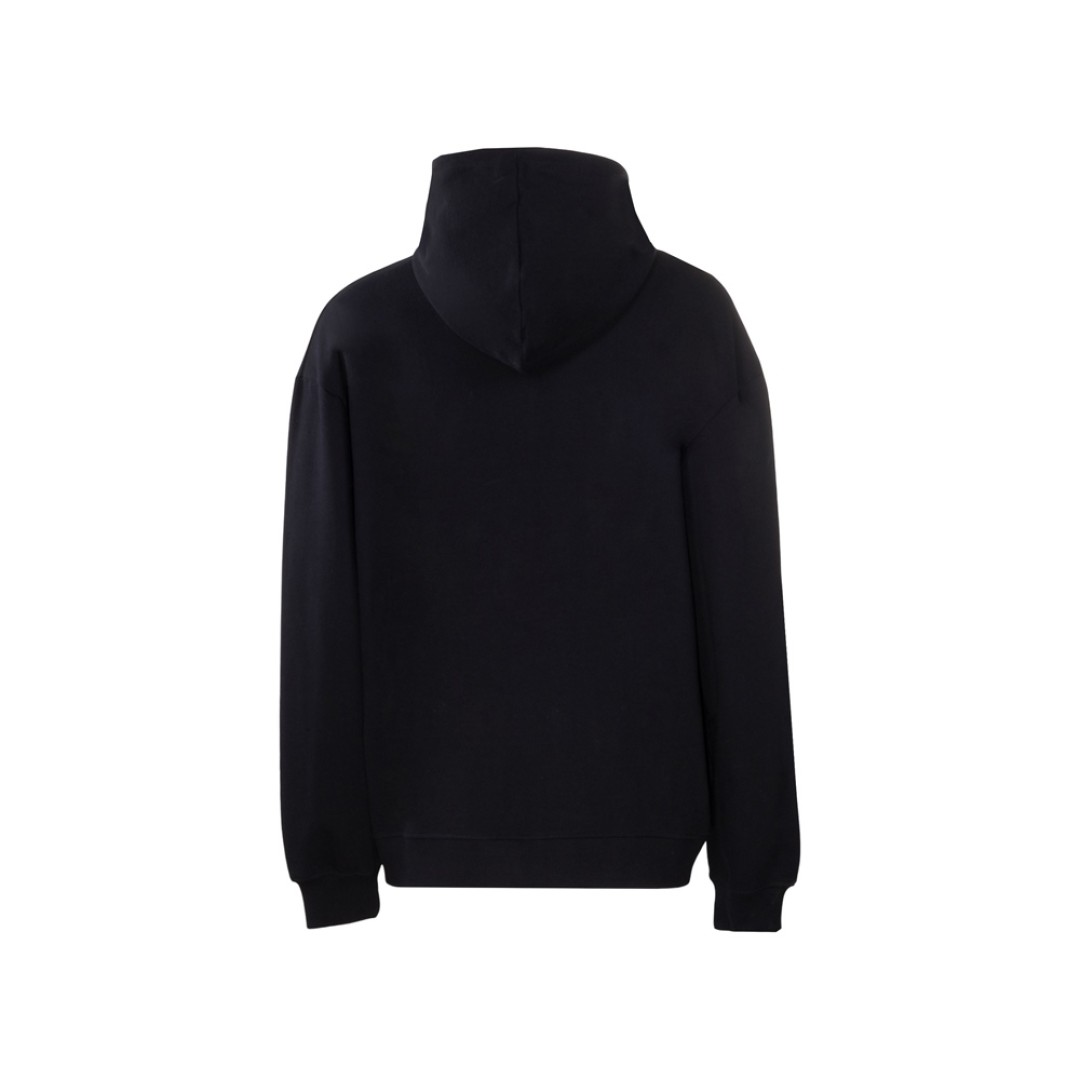 Толстовка оверсайз с капюшоном на молнии «Monaco», темно-синий