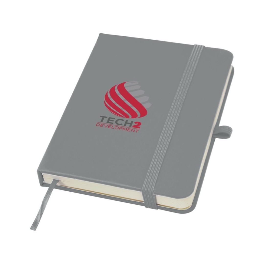 Блокнот Spectrum Plus формата A6 в твердой обложке - Серый