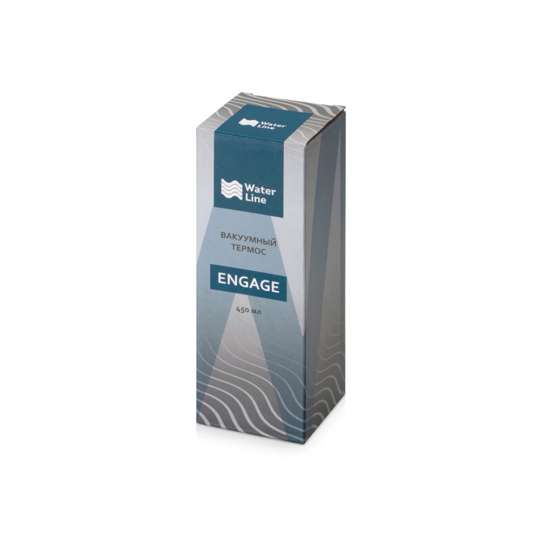Вакуумный термос «Engage», 450 мл, темно-синий