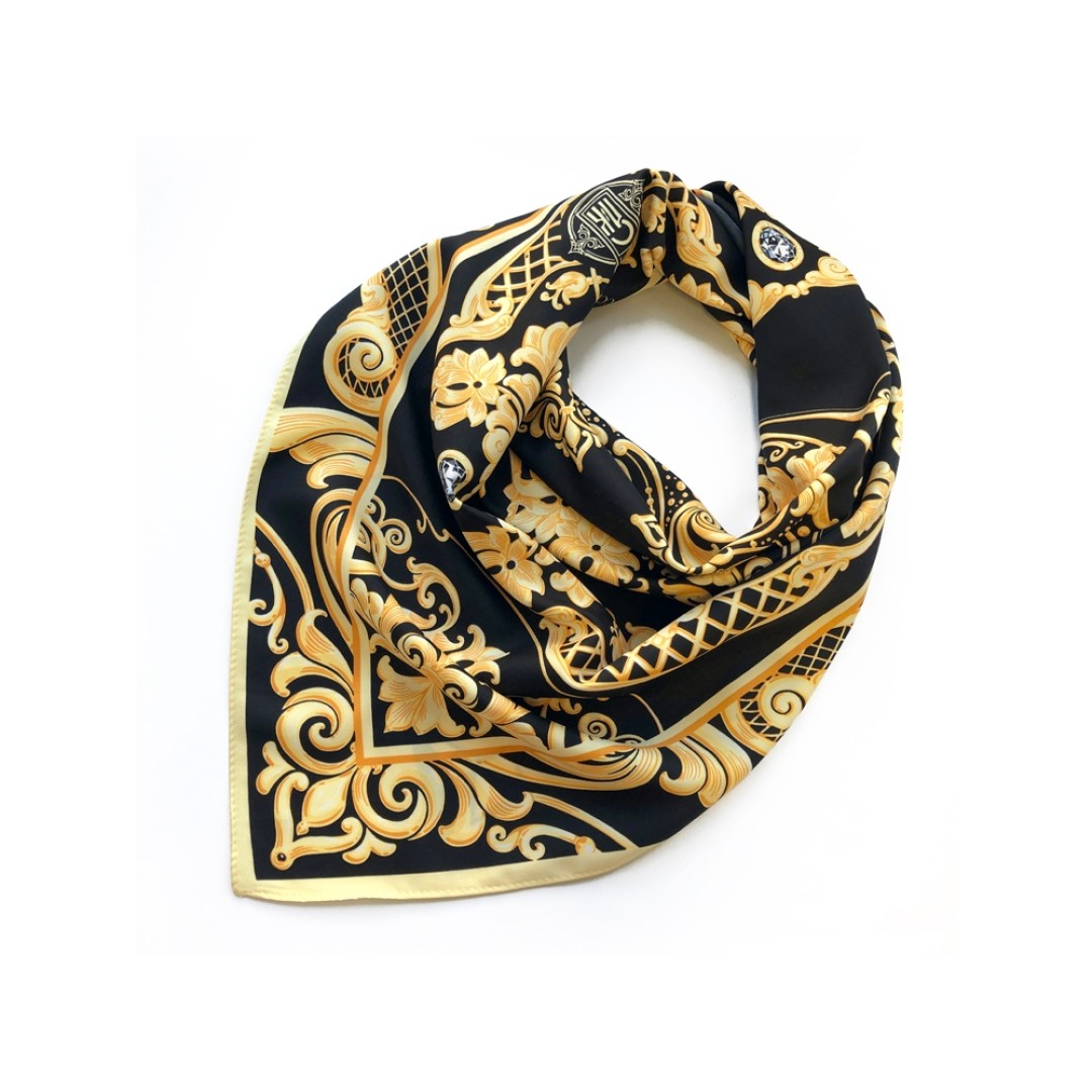 Платок "Златоустовская гравюра"