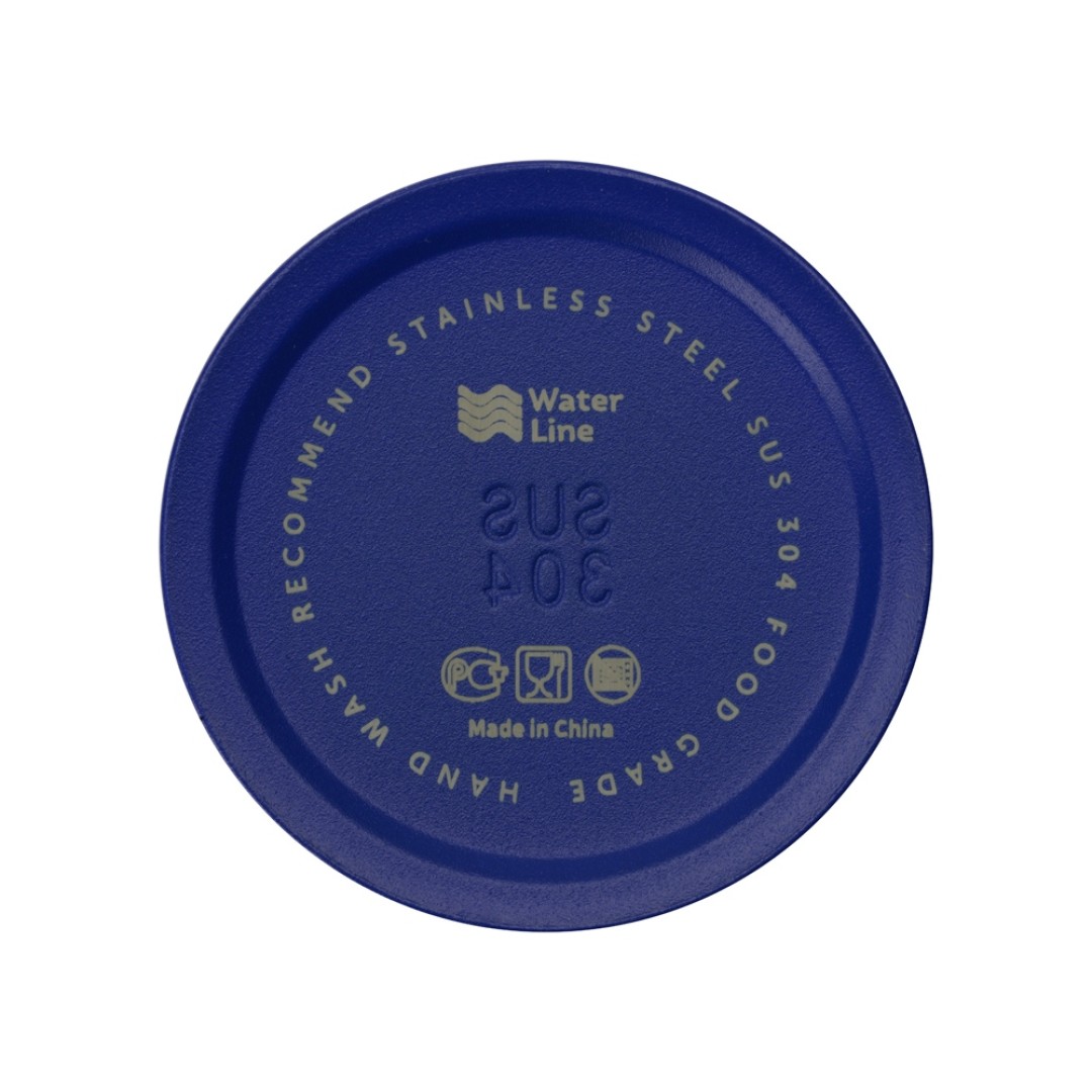 Бутылка для воды «Supply» Waterline, нерж сталь, 850 мл, синий